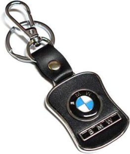 Leather BMW Car Keyring Keychain Collectable 