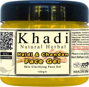 khadi natural herbal Haldi Chandan Face Gel 180 gm