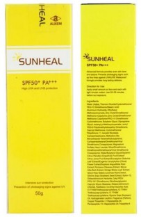 sunheal sunscreen spf 50 review