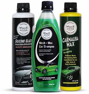 Wavex CCK7_FK Complete Car Care Kit (3Pcs) Car Washing Liquid