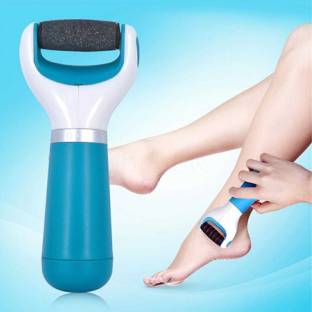 ICC PASSION Foot Scrubber for Dead Skin Pedicure Tools for Feet Foot Scrubber for Women Callus Remover Baby smooth feet in minutesFeet Electronic Smooth (Blue)
