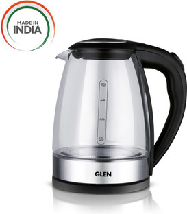 1500W 1.8L Electric Glass Kettle Glass Water Boiler Tea Heater 