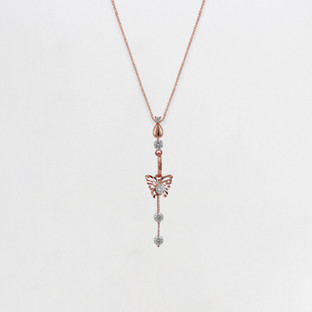 GIVA Sterling Silver Rose Gold Charming 