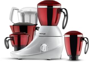Butterfly by Butterfly Desire 1 HP 750 Juicer Mixer Grinder (4 Jars, Red)
