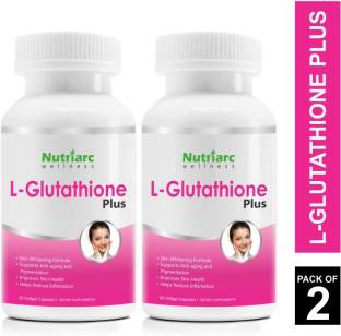 Nutriarc Wellness Natural & Pure L-Glutathione Capsules with Alpha Lipoic Acid (Pack of 2) 4.324 Ratings & 9 Reviews Meal Replacements Supplements Capsules Form Suitable For: Non-vegetarian Pack of 2 ₹1,920 ₹3,998 51% off Free delivery