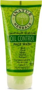 INATUR Oil Control For Combination/Oily Skin Type  For Unisex Face Wash