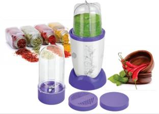 Add to Compare CREW4 MINI HIGH SPEED MIXER Nutri Blend Bullet Mixer 400 Juicer (2 Jars, Purple & White) 4.2313 Ratings & 37 Reviews Jar Features: Wet Grinding | Juicing Revolutions: 22000 Watts: 400 Type: Juicer Total Jars: 2 1 Year CREW4 Warranty ₹1,749 ₹2,795 37% off Free delivery Bank Offer