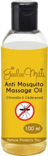 Geeleemitti Anti Mosquito Massage Body Oil Bug and Insect Repellant