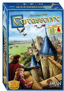 SHK Digitrade Carcassonne Board Game, Game for Adults, Party Game, Family Card Multiplayer Game