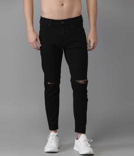 MODA Slim Men Black Jeans - Buy MODA 