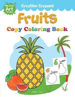 Colouring Book of Fruits  - By Miss & Chief