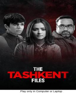 The Tashkent Files (2019) in Hindi it's DURN DATA DVD play only in computer or laptop it's not original without poster HD print quality