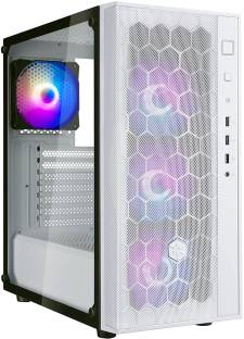 SilverStone FARA R1 PRO Stylish and Distinct Tempered Glass White Mid Tower Cabinet