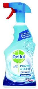 Dettol Power & Pure Advance Bathroom Cleaner 750ml Regular
