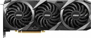 MSI NVIDIA GeForce RTX 3080 Ti VENTUS 3X 12G OC 12 GB GDDR6X Graphics Card 1695 MHzClock Speed Chipset: NVIDIA BUS Standard: PCI Express Gen 4 Graphics Engine: NVIDIA GeForce RTX 3080 Ti Memory Interface 384 bit 3 year manufacturer warranty ₹1,32,905 ₹2,76,000 51% off Free delivery Buy 3 items, save extra 5%