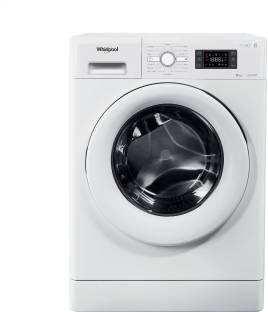 Whirlpool 8 kg Fully Automatic Front Load Washing Machine White