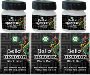 BELLO Dragon Black Balm For Headache and common cold