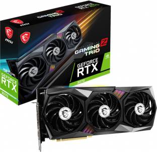 Add to Compare MSI NVIDIA RTX 3070 GAMING 8 GB GDDR6 Graphics Card 3.912 Ratings & 2 Reviews 1845 MHzClock Speed Chipset: NVIDIA BUS Standard: PCI Express Gen 4 Graphics Engine: GeForce RTX 3070 GAMING Z TRIO 8G LHR Memory Interface 256 bit 3 Year Manufacturer Warranty ₹57,740 ₹1,24,400 53% off Free delivery No Cost EMI from ₹6,416/month
