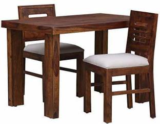 Vailge Solid Wood 2 Seater Dining Set