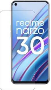 NKCASE Edge To Edge Tempered Glass for realme Narzo 30 5G
