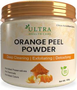 Ultra Healthcare Orange Peel Powder ,Santra Powder , Skin Care , Acts as natural sun tan remover, natural skin toner, skin lightening & brightening agent.