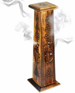 Voody Wooden Incenses Holder Box Wooden Incense Holder
