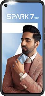 Currently unavailable Add to Compare Tecno Spark 7 pro (Magnet Black, 64 GB) 4.21,574 Ratings & 91 Reviews 4 GB RAM | 64 GB ROM | Expandable Upto 512 GB 167.64 cm (66 inch) HD+ Display 48MP + 2MP | 8MP Front Camera 5000 mAh Battery Helio G80 Processor One Year Warranty for Handset, 6 Months for Accessories ₹9,499 ₹12,999 26% off Free delivery Bank Offer