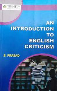 An Introduction To English Criticism