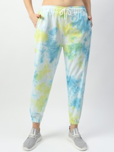 light blue tie dye joggers