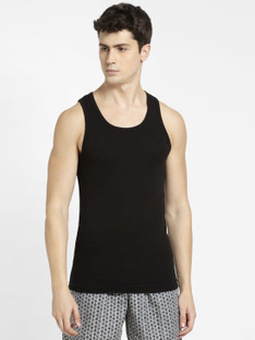 jockey men's cotton vest