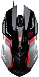 TechGuy4u Metal Base Gaming Mouse Wired Optical  Gaming Mouse