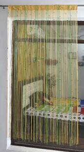 Radhey Radhey Decor 213 cm (7 ft) PVC Room Darkening Door Curtain Single Curtain