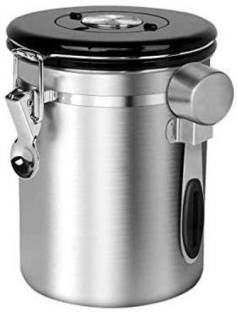 InstaCuppa Coffee Canister Steel  - 500 ml Steel Tea Coffee & Sugar Container