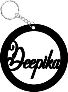 SY Gifts SYG Deepika Name Keychain 1444 