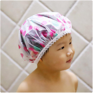 GEUNPA Baby Shower Head Cap Shower Cap 