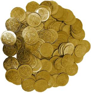 Shree Rudra Set of 21 Pcs Copper Coin/Sikka with Hole for ...