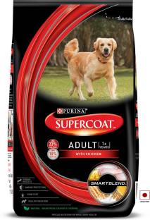 PURINA Supercoat Adult Dry Dog Food with Chicken 8 kg Dry Adult Dog Food 4.5118 Ratings & 5 Reviews For Dog Flavor: Chicken Food Type: Dry Suitable For: Adult Shelf Life: 18 Months ₹1,768 ₹2,080 15% off Free delivery Buy 3 items, save extra 5%