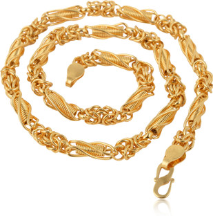 thick Gold-plated Plated Brass Chain 