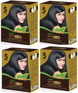 Nisha Quick Color (60g X4 Box) , Natural Black - Price in India, Buy Nisha  Quick Color (60g X4 Box) , Natural Black Online In India, Reviews, Ratings  & Features 