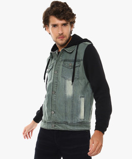 campus sutra denim jacket