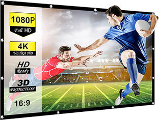 4:3 150Inch 16:9 4:3 HD Projector Display Screen Football Home Film Indoor Theater 