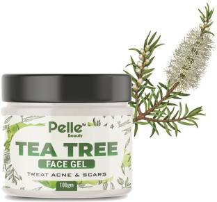 Pelle Beauty Tea Tree Face Gel _ Treat Acne And Scars = (100GM).
