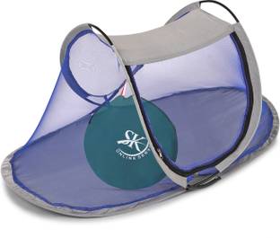 Sk Online Services Polyester Kids Washable Foldable Baby Mosquito Net For Kids For New Born Baby