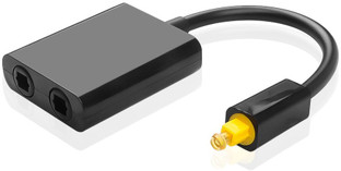 Optical Audio Splitter Adapter 