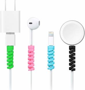 Hold up Cable Protector Cable Saver Charging Cord Protective Cable Cover (Multi Color) Cable Protector