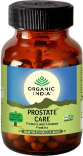 ORGANIC INDIA Prostate Care 60 Capsules Bottle , 60N