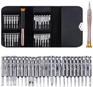 WOWSOME 25 in 1 Precision Screwdriver Set For I Phone , Laptop , mobile repairing Tools Kit , Laptop A...