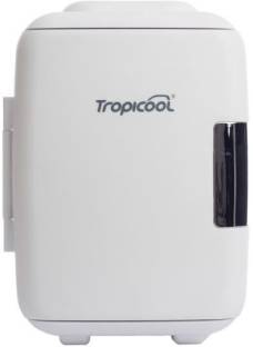 Currently unavailable Tropicool Refurbished PortaChill Chiller Cum warmer White 5 L Compact Refrigerator 3.67 Ratings & 0 Reviews Capacity 5 Litres Chiller & Warmer Mode Min. temperature 5?C Max Temp. 60?C AC 230V Cord for Home DC 12V cord for Car ₹3,375 ₹4,500 25% off