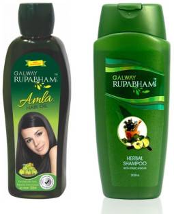 galway Rupabham Amla hair oil & Rupabham Herbal Shampoo with Panchtatva -  Combo Pack Hair Oil - Price in India, Buy galway Rupabham Amla hair oil &  Rupabham Herbal Shampoo with Panchtatva -