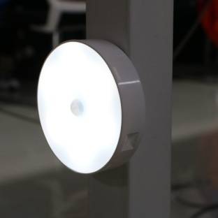 DandT Battery Operated LED Motion Sensor Wireless Wall Night Light Motion Sensor Light